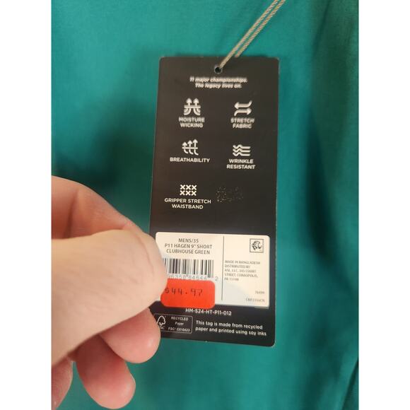 Walter Hagen golf shorts NWT men's 36 - Picture 3 of 4